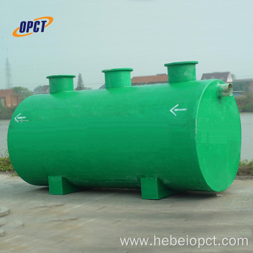 FRP septic tanks for sewage treatment